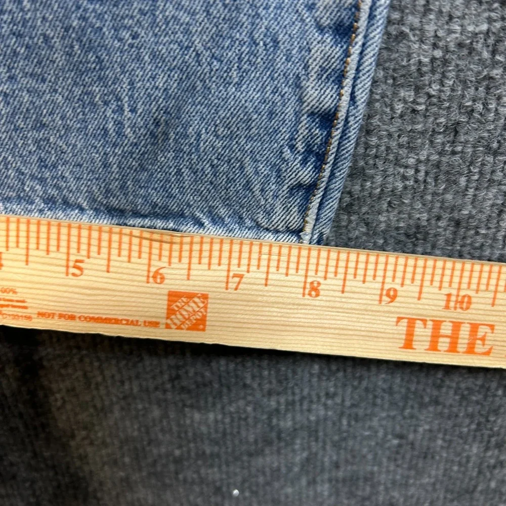Levi's 501 Original Fit Jeans Men's Blue Denim Button‎ Fly Straight Leg - 39X30